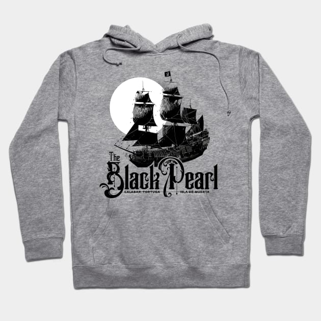 The Black Pearl Hoodie by MindsparkCreative